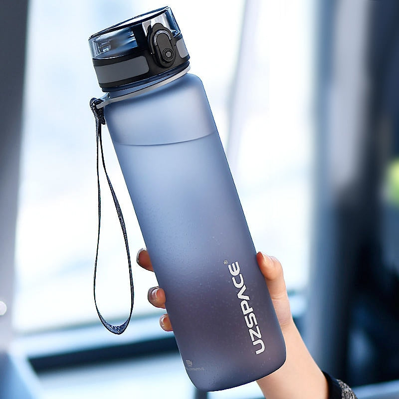 Portable Sports Water Bottle | Leakproof, BPA-Free Plastic Drinkware for Travel & Fitness - FitZone360