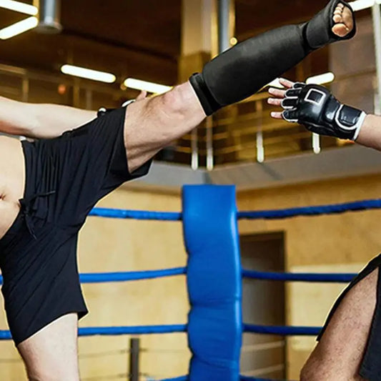 Muay Thai Shin Guards | Elite Foot & Shin Protection for Combat Sports - FitZone360