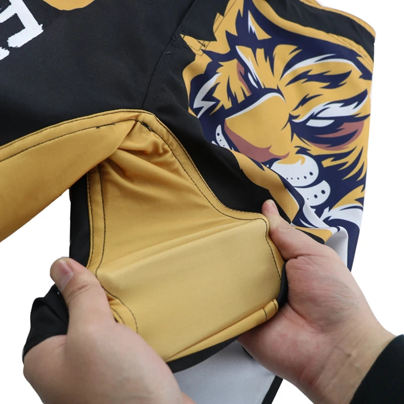 DOMINATE THE CAGE: Pro-Grade MMA Fight Shorts for Champions - FitZone360