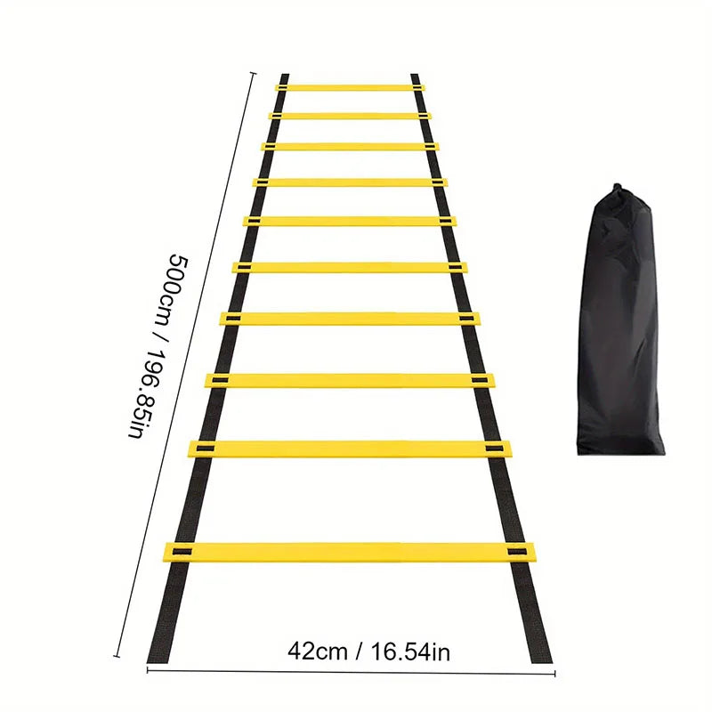 Agility Ladder with Nylon Straps – Speed & Sports Training Tool 🏃♂️ - FitZone360