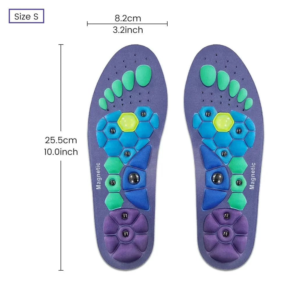 Magnetic Acupressure Insoles | Foot Massage Inserts for Men & Women - FitZone360