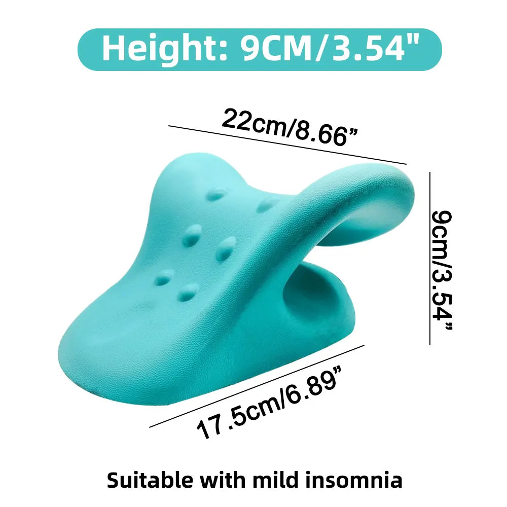 Chiropractic Neck & Shoulder Pillow | Ergonomic Support for Deep Relaxation - FitZone360