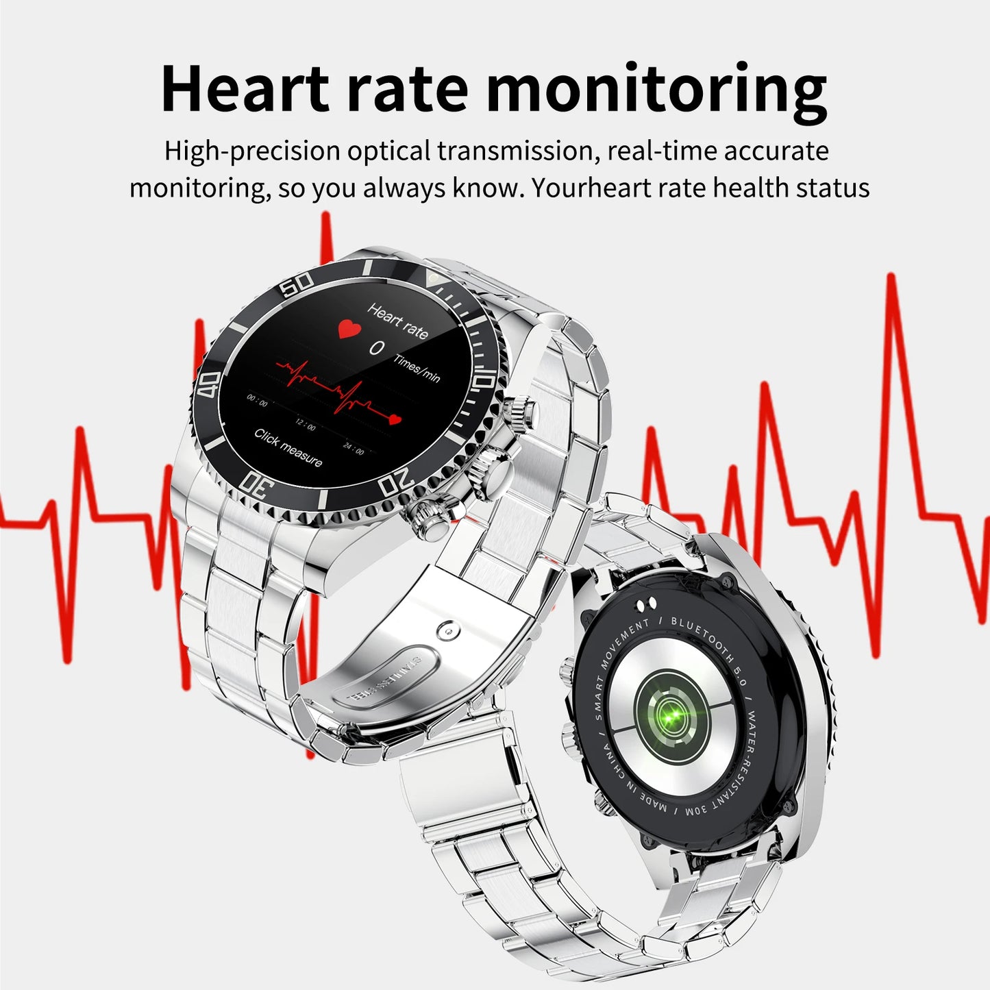 Aiweile AW12 Smartwatch – Stylish, High-End Smart Wear for Men