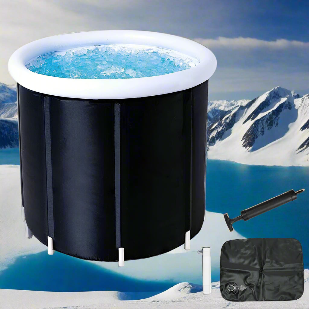 Portable Ice Bath Tub – Cold Water Therapy for Recovery & Performance ❄️🏋️♂️ - FitZone360