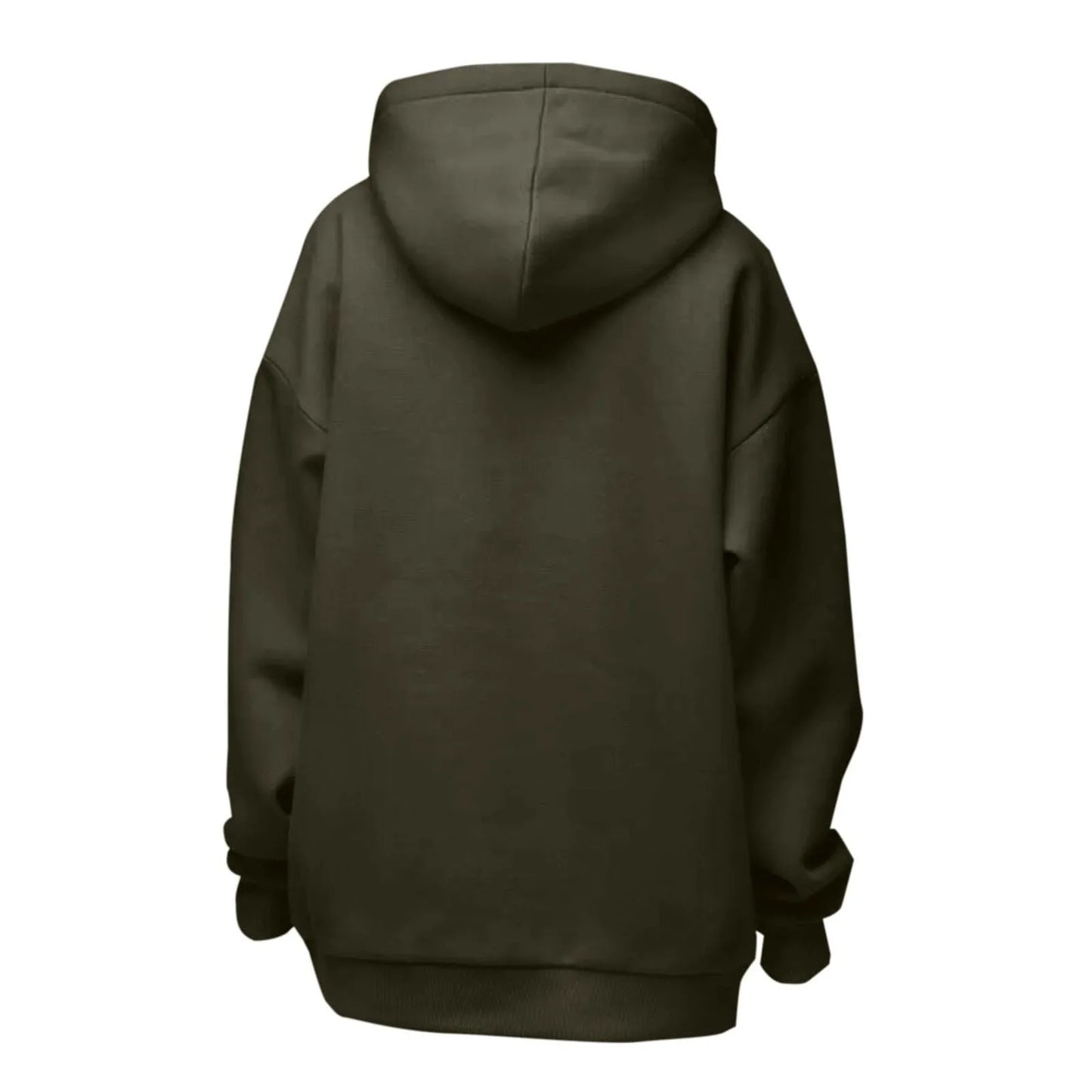 Trendy Solid Color Sports Hoodies | Fleece Sweatshirts for Men & Women | Couple Pullover for Spring & Autumn - FitZone360
