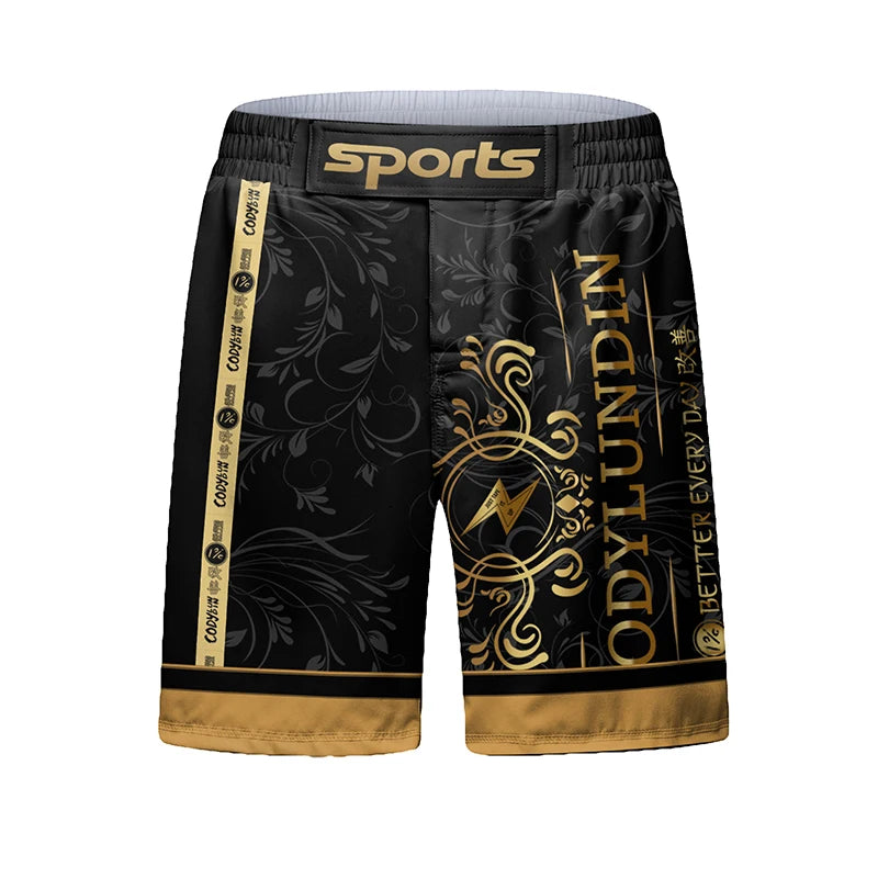 Men’s MMA & BJJ Training Set | Rashguard + Shorts for Jiu Jitsu - FitZone360