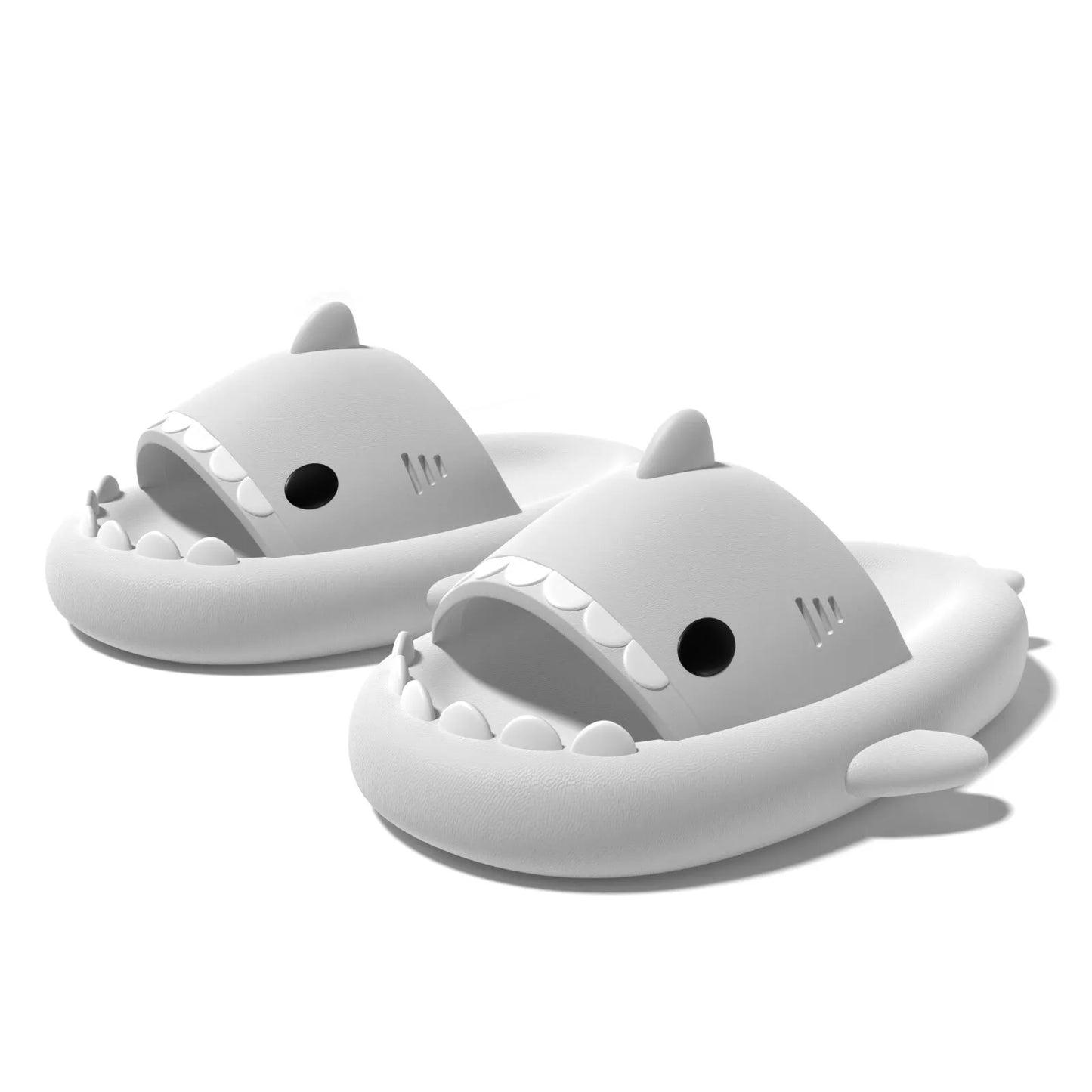 🦈 Shark Summer Slippers | Ultra-Soft Comfort with Non-Slip Grip & Elevated Sole - FitZone360