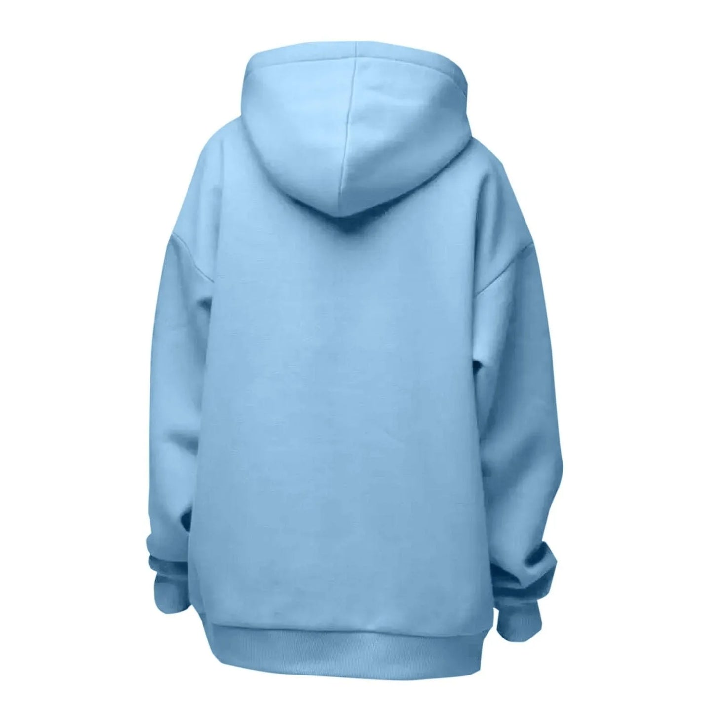 Trendy Solid Color Sports Hoodies | Fleece Sweatshirts for Men & Women | Couple Pullover for Spring & Autumn