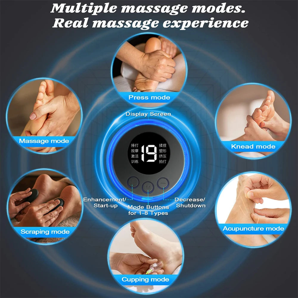 EMS Foot Massager | Feet Stimulation Pain / Swelling Relief - FitZone360