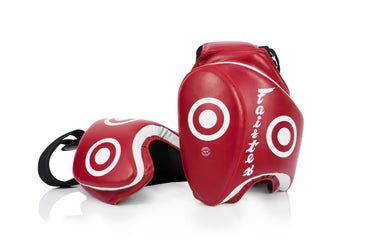 Muay Thai Thigh-Strap Low Kick Pad (Perfect for Coaches) - FitZone360