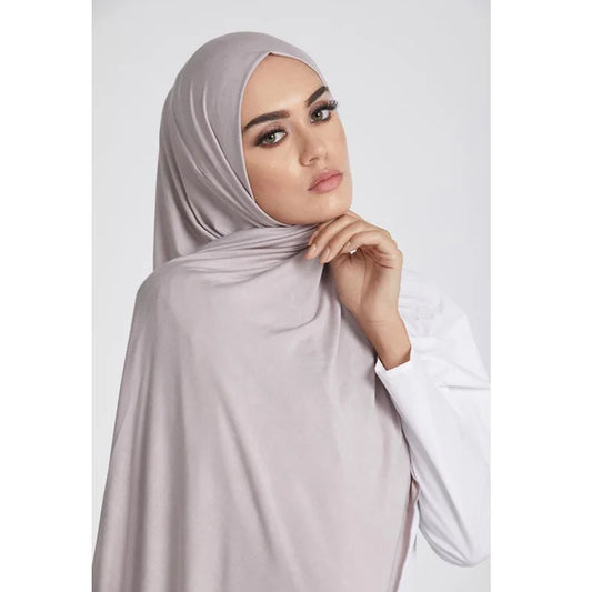 🌙 Soft Modal Cotton Jersey Hijab Scarf – 170x60cm - FitZone360