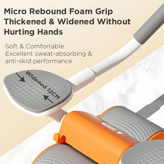 Abdominal Roller Ultra-Stable | Core Strength & Full-Body Workout for Home & Gym - FitZone360