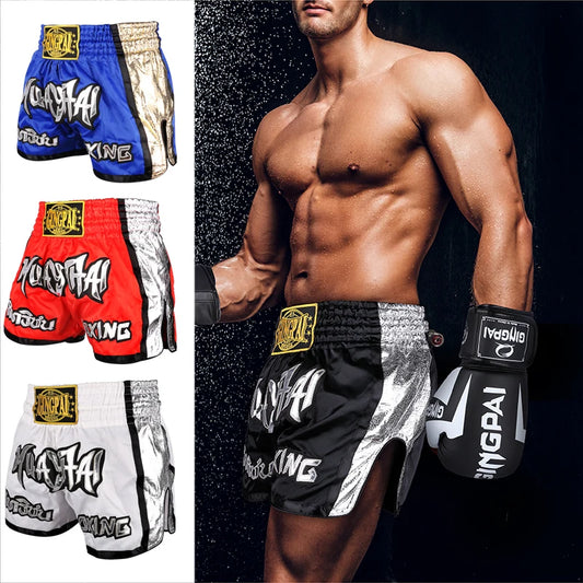 Muay Thai MMA Boxing Training Shorts | Elite Combat Performance - FitZone360