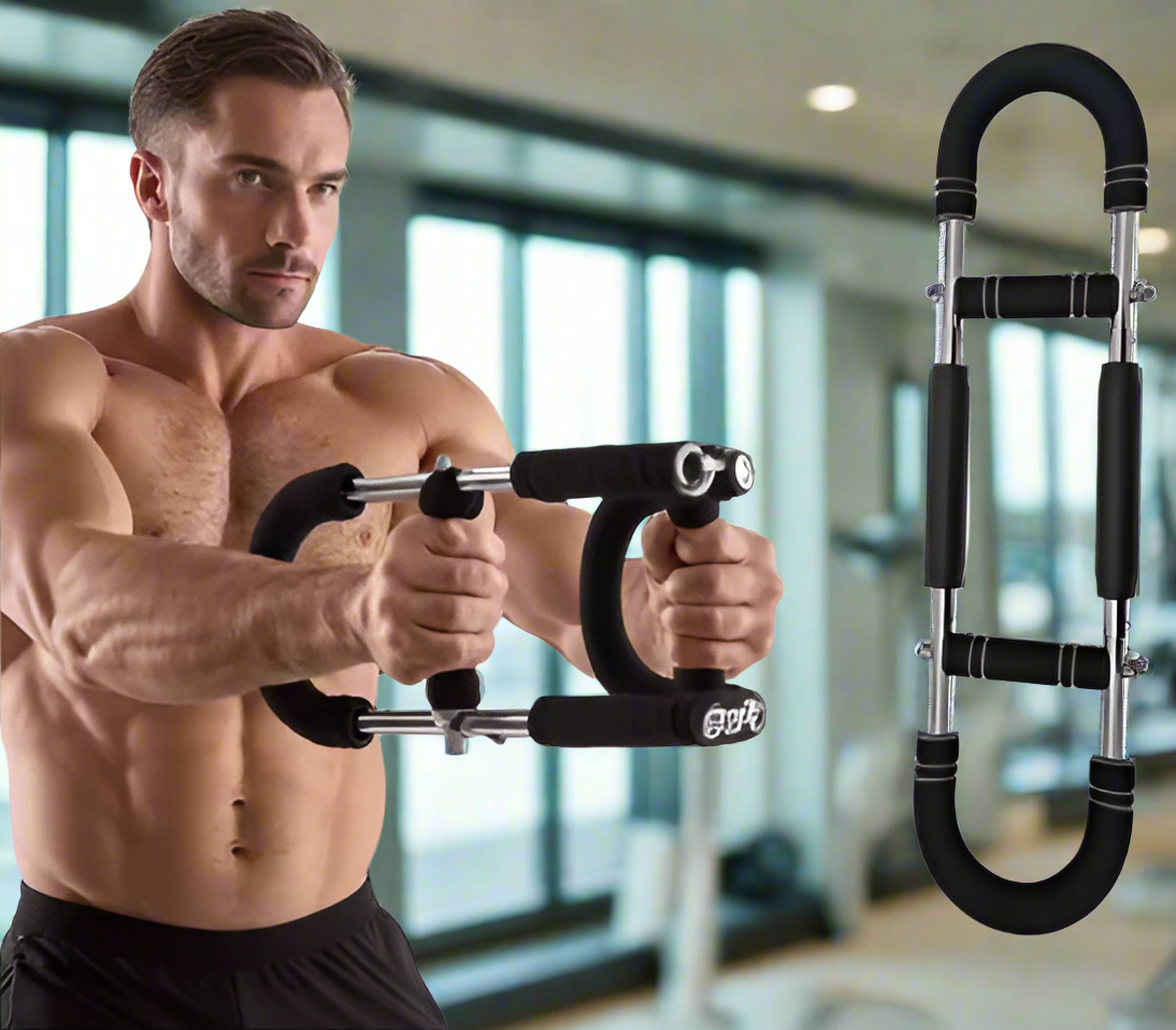 "Exerciser Multifunctional Arm Trainer | Upper Body Strength & Muscle Toning Device" - FitZone360