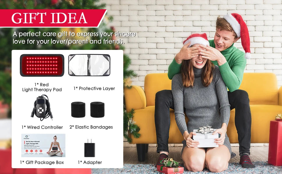 Red Light Therapy Belt | Discomfort Relief & Muscle Recovery Device - FitZone360