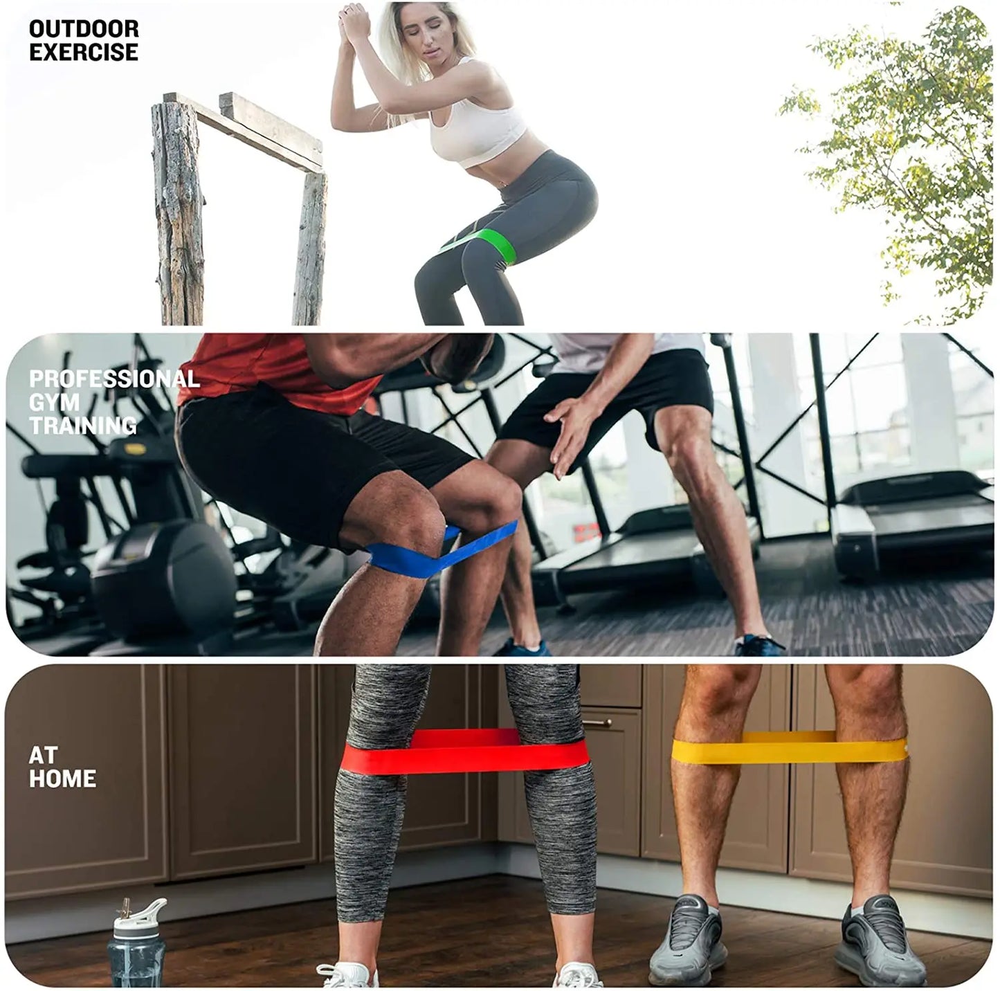 Resistance Bands for Strength Training | Bodybuilding, Workouts, Stretching & Home Gym - FitZone360