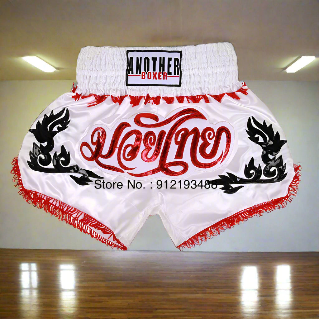 🥊 Premium Muay Thai Boxing Shorts | Lightweight, Durable & Fighter-Approved 🔥 - FitZone360
