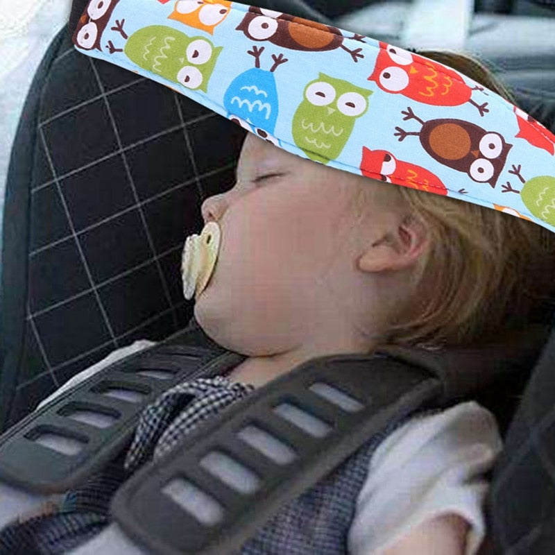 Safety Seat Sleep Aid | Head Strap Support, Baby safety Sashes strap - FitZone360