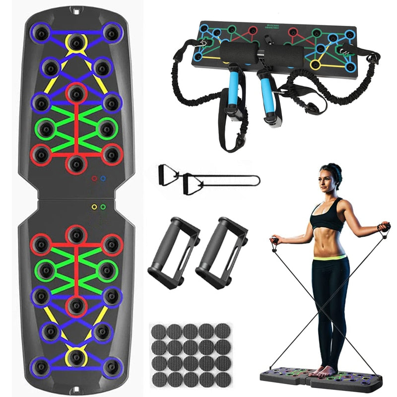 Push-Up Board for Core Workout | Build Strength & Sculpt Muscles - FitZone360