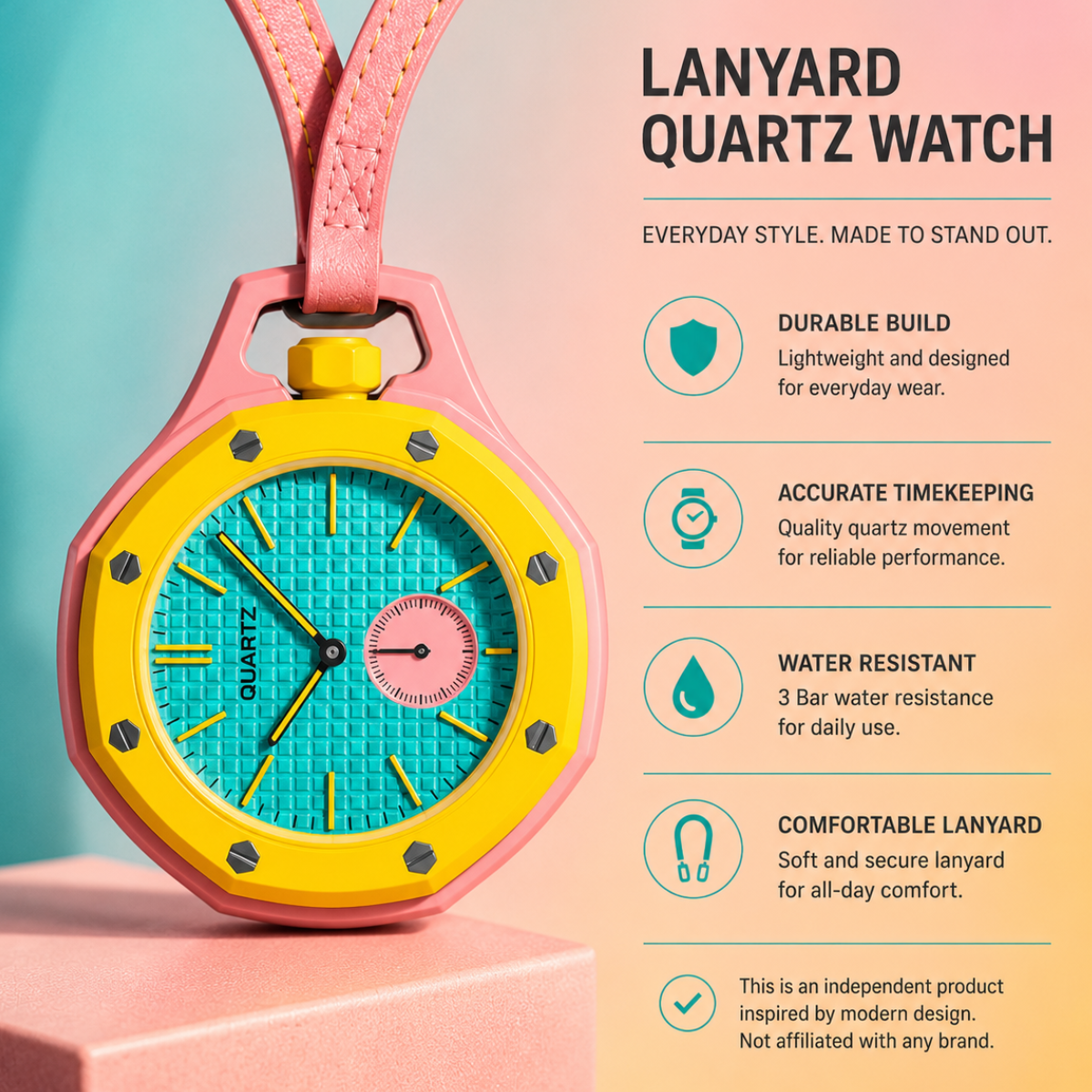 AP Pop Watch Timepiece 