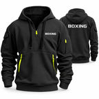 Custom Logo Tactical Hoodie – Personalized Gym, Boxing & Team Hoodie