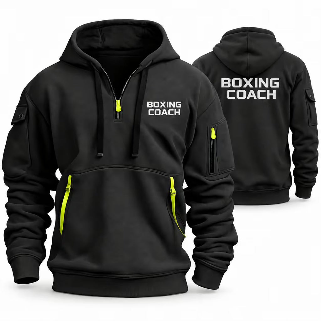 Custom Logo Tactical Hoodie – Personalized Gym, Boxing & Team Hoodie