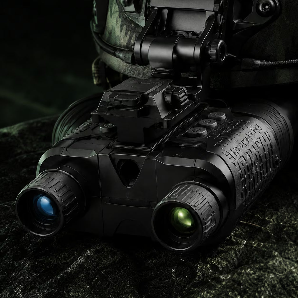 NV8160 1080P Digital Infrared Night Vision Binoculars with Helmet Mount