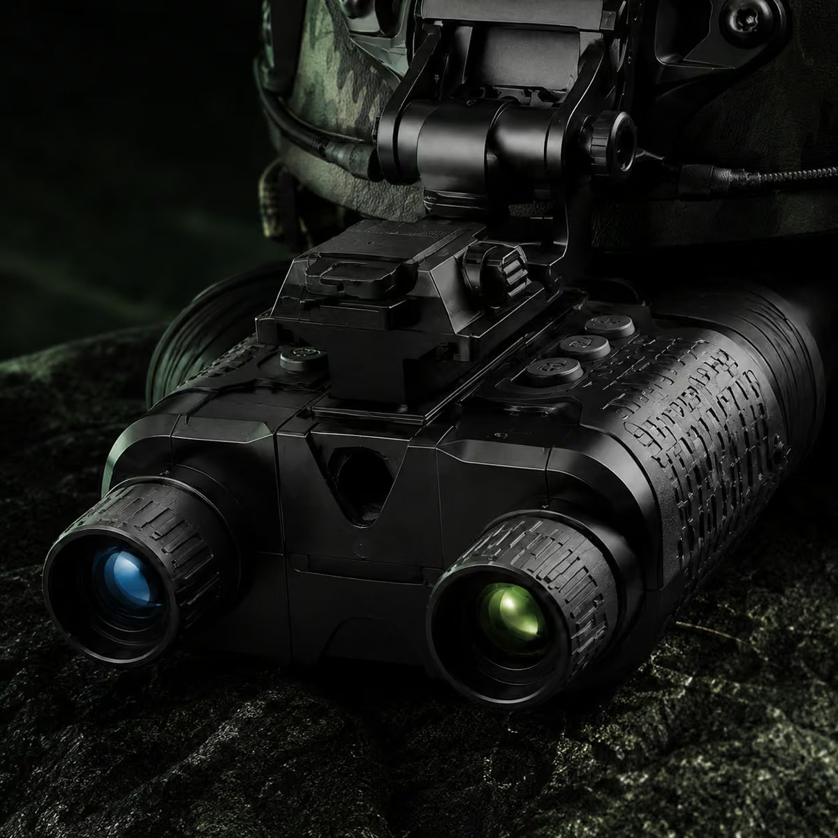 NV8160 1080P Digital Infrared Night Vision Binoculars with Helmet Mount