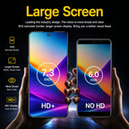 16 Pro Max 7.3" HD 5G Smartphone | Android Dual SIM, 8000mAh Battery, Unlocked