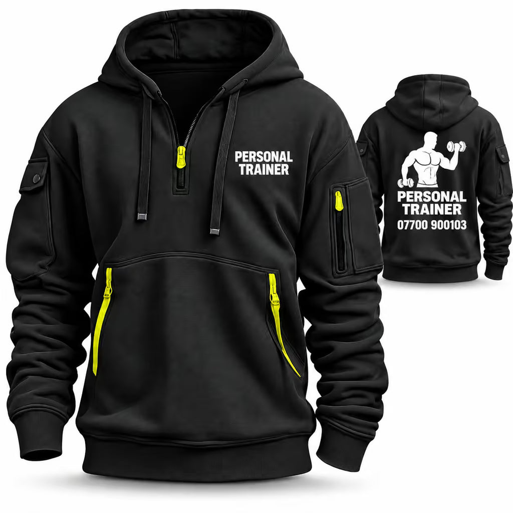 Custom Logo Tactical Hoodie – Personalized Gym, Boxing & Team Hoodie