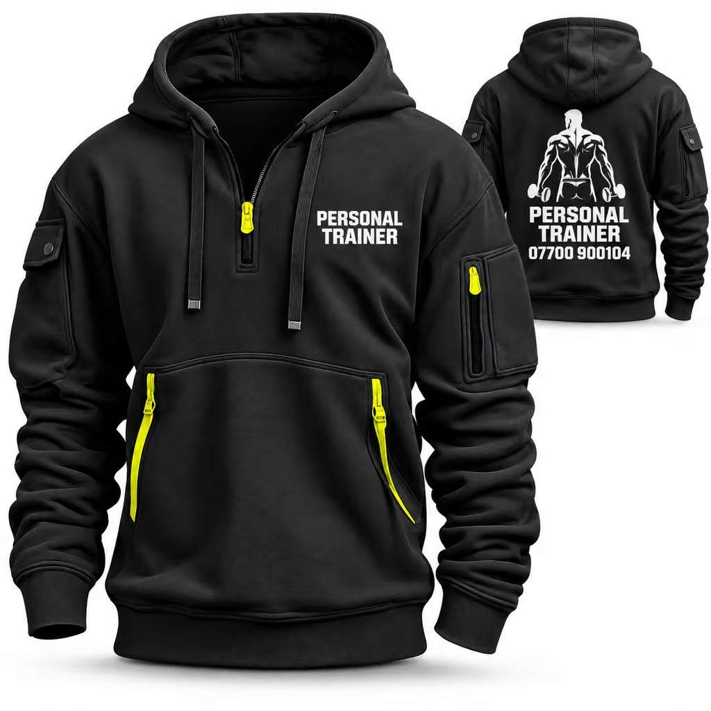 Custom Logo Tactical Hoodie – Personalized Gym, Boxing & Team Hoodie