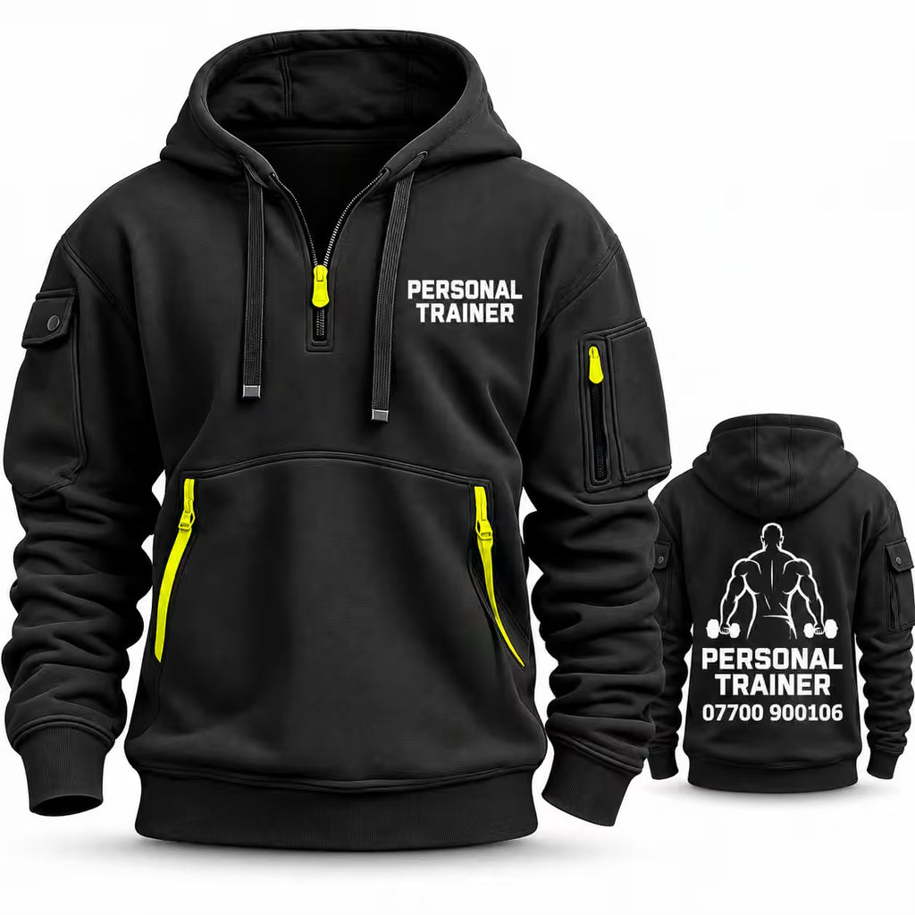 Custom Logo Tactical Hoodie – Personalized Gym, Boxing & Team Hoodie