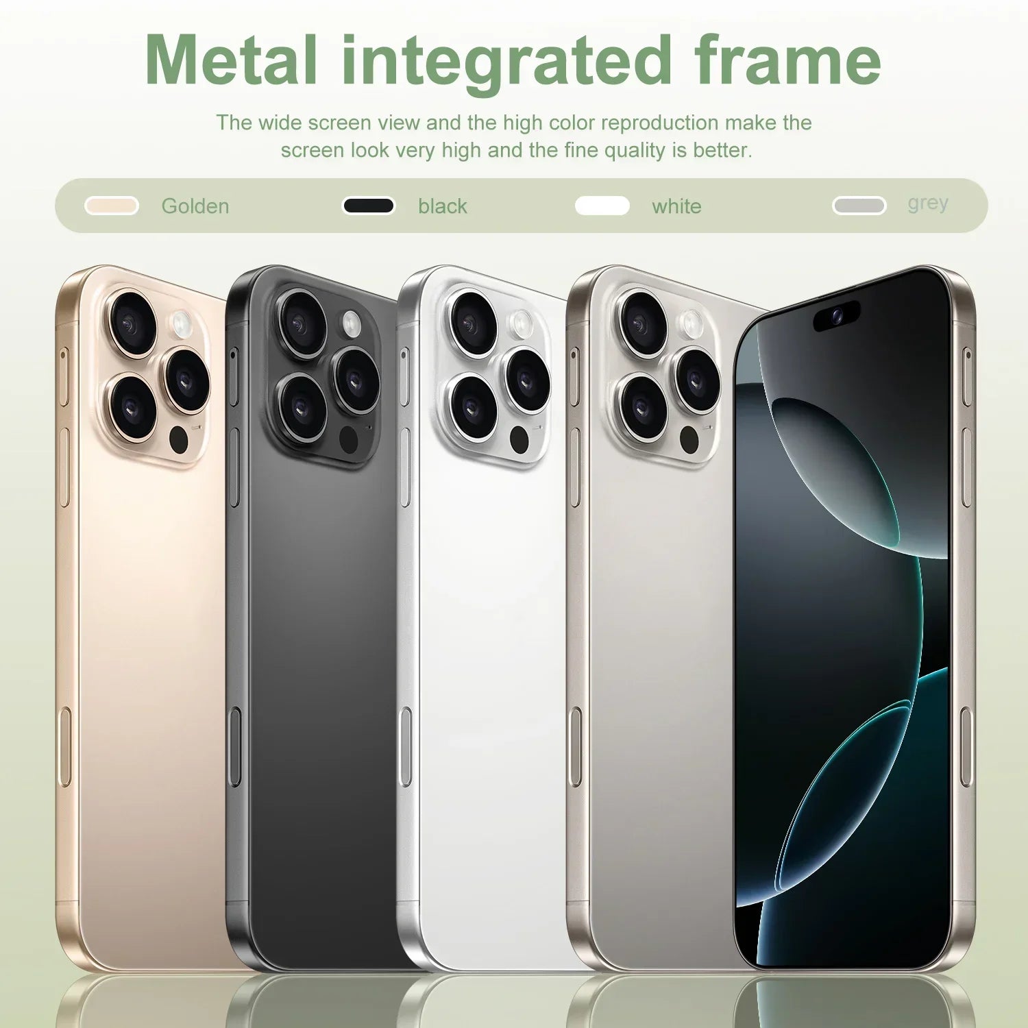 I16 Pro Max 7.3" HD 5G Smartphone | Global Android 14 Mobile Phone with Dual SIM, 8000mAh Battery, Unlocked 4G/5G Cellphone - FitZone360