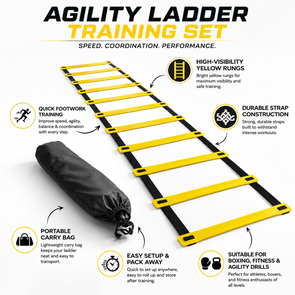 Agility Boxing Ladder | Speed & Footwork Training Tool