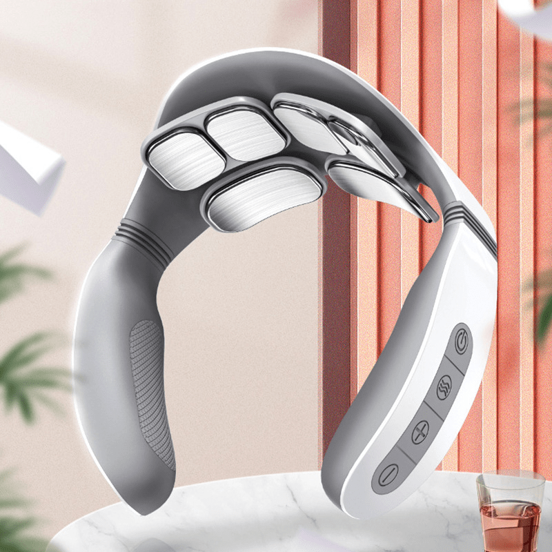 Electric Neck Massager with Magnetic Pulse Therapy - FitZone360