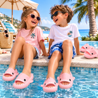 🦈 Shark Summer Slippers | Ultra-Soft Comfort with Non-Slip Grip & Elevated Sole