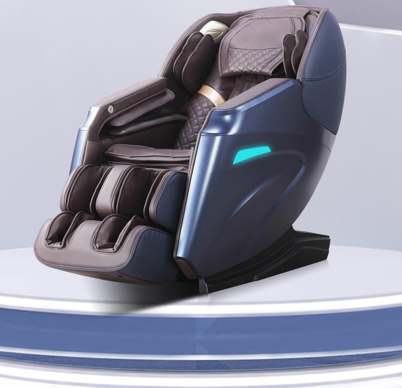 Bugatti Luxury Full-Body Massage Chair | Zero Gravity, Heating & AI Voice Control