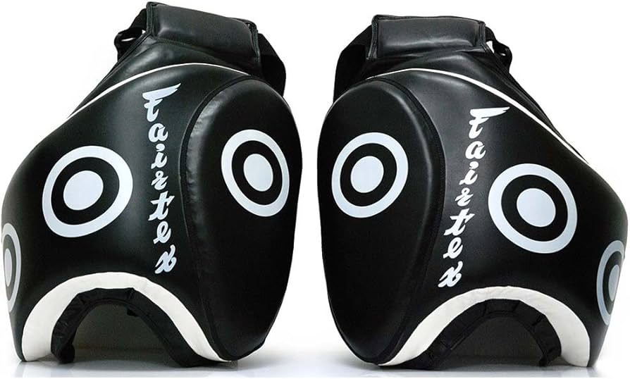 Muay Thai Thigh-Strap Low Kick Pad (Perfect for Coaches) - FitZone360