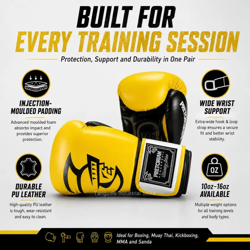 Gladiator Muay Thai Boxing Gloves – Training, Sparring & Heavy Bag Gloves