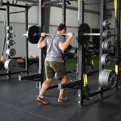 Home Multi Gym | Pull Raises & Deep Squat Frame for Full-Body Workouts - FitZone360