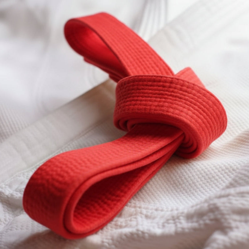 Martial Arts Uniform Belt | Karate Tae-Kwon-Do Judo BJJ - FitZone360