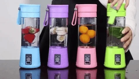 USB Fruit Juice Blender | Compact, Rechargeable Smoothie & Juice Maker for On-the-Go - FitZone360