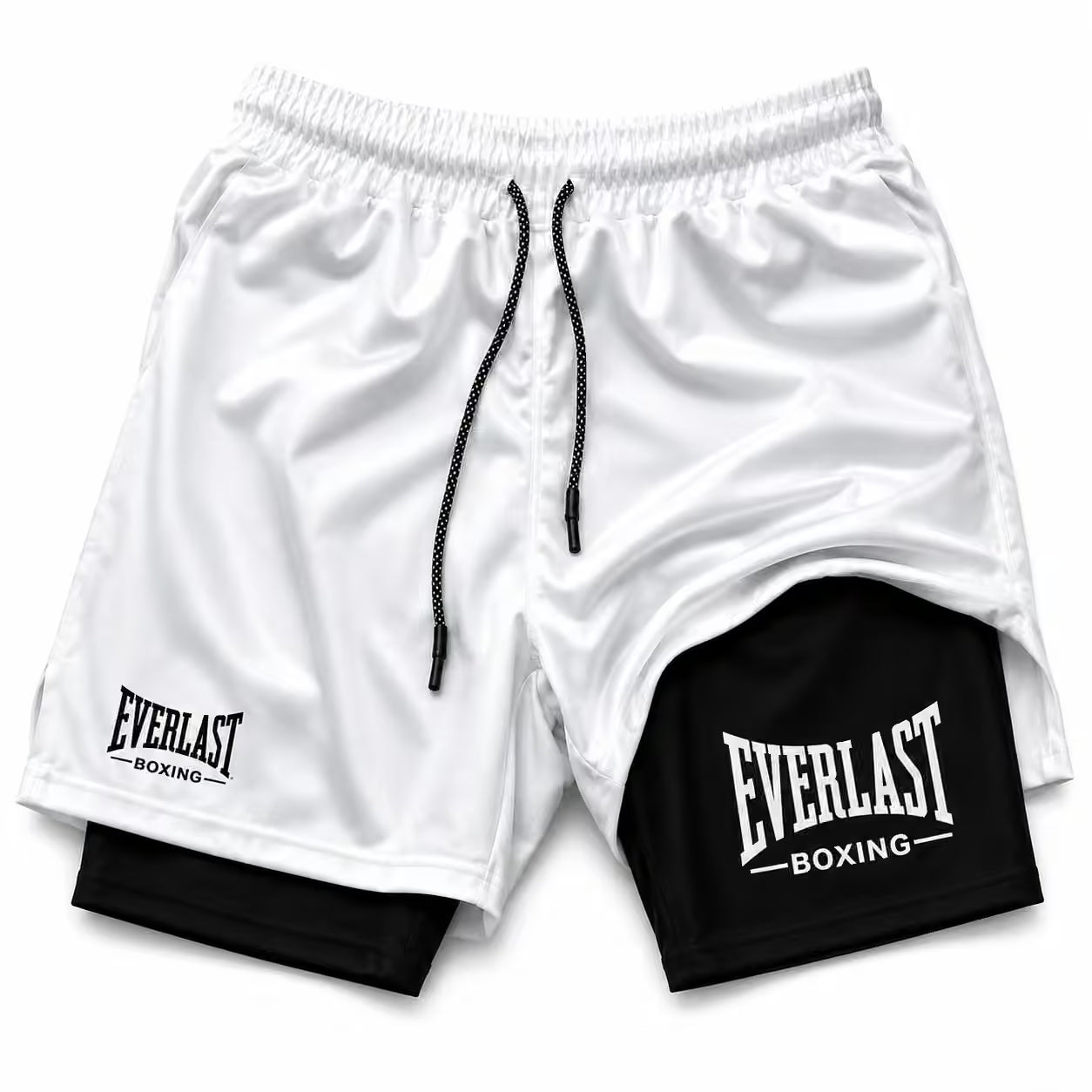 Everlast 2-Layer Slim Fit Training Shorts | Perfect For Gym