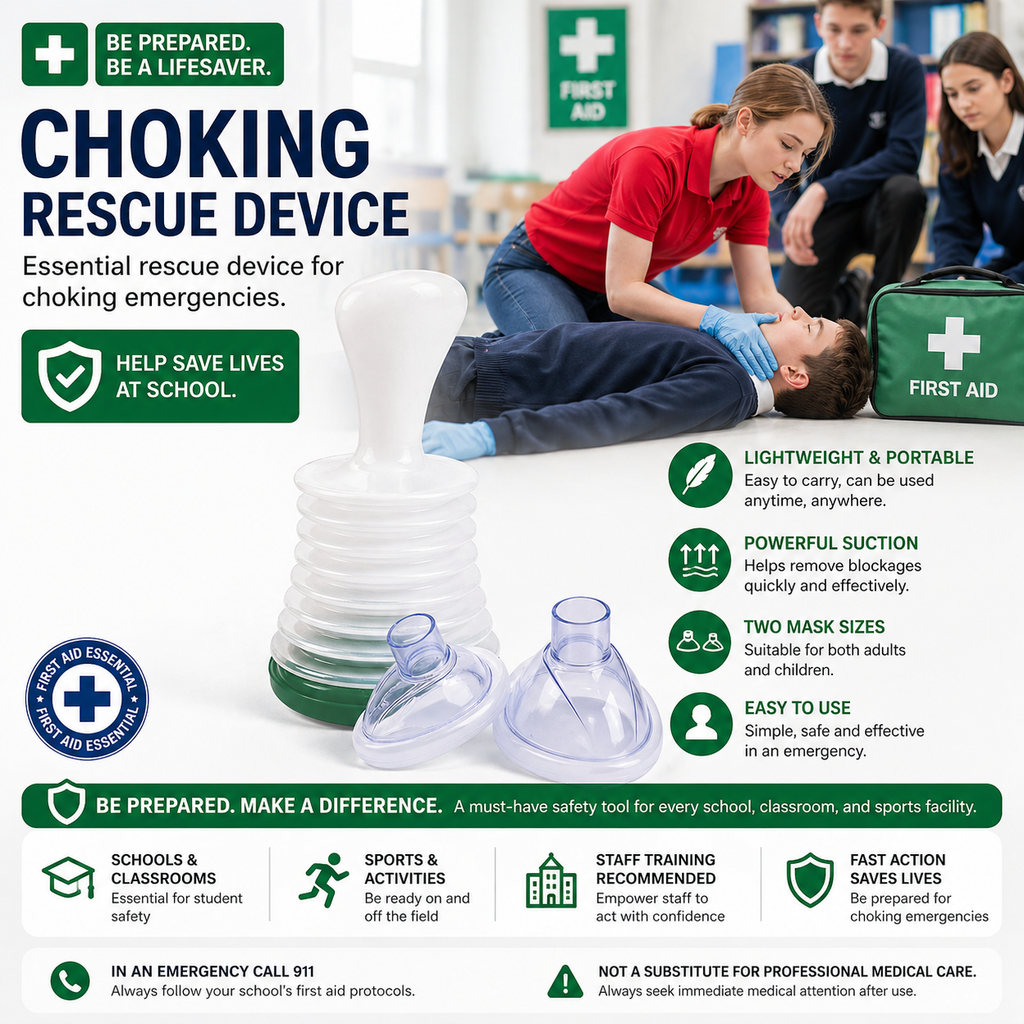 LifeVac First Aid | Emergency Choking Rescue Device for Adults and Children - FitZone360