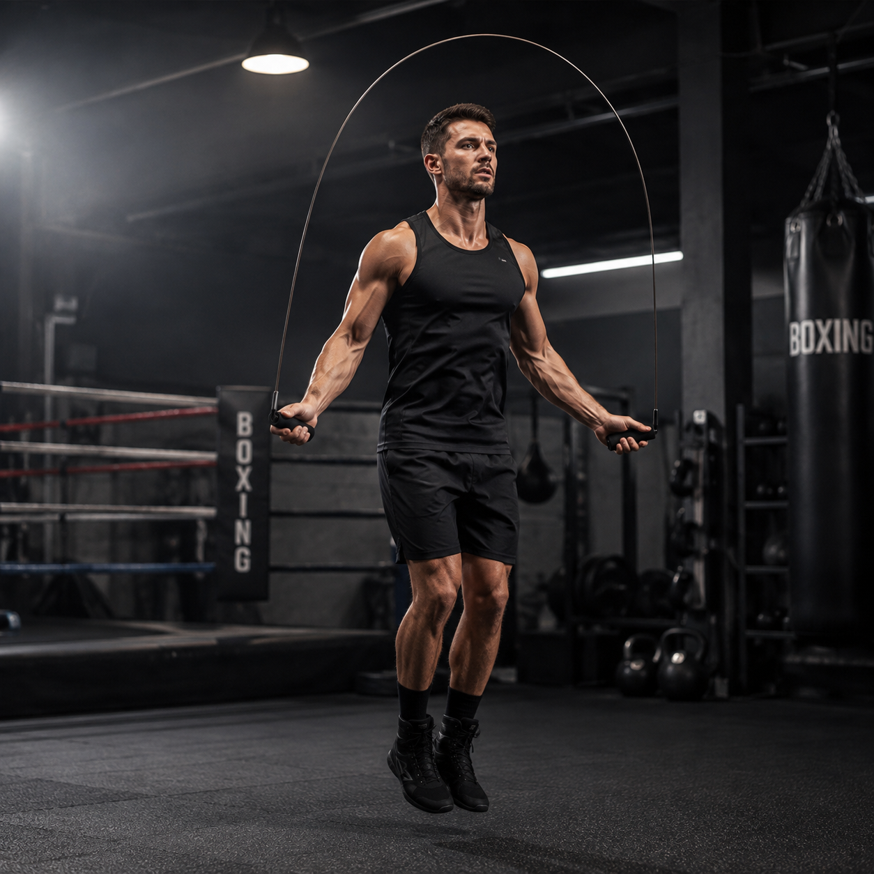 Steel Skipping Rope for Boxing | Speed Jump Rope | FitZone360