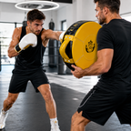 Heavy-Duty Boxing Strike Shield | Round Body Punch Pad for Boxing, MMA & Muay Thai Power Training