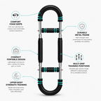 Multifunctional U-Arm Trainer | Upper Body Strength & Muscle Toning Device | 88 Lbs (40KG) Resistance