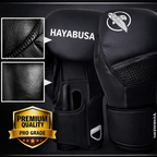 HAYABUSA Classic Matte Black Boxing Gloves - FitZone360
