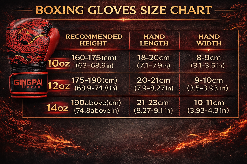 Red Dragon Style Boxing Gloves 10oz–14oz | MMA Muay Thai Training Gloves - FitZone360