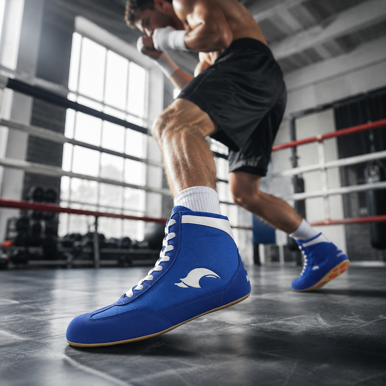 High-Performance Boxing Shoes | Lightweight, Breathable & Supportive for Every Step in the Ring